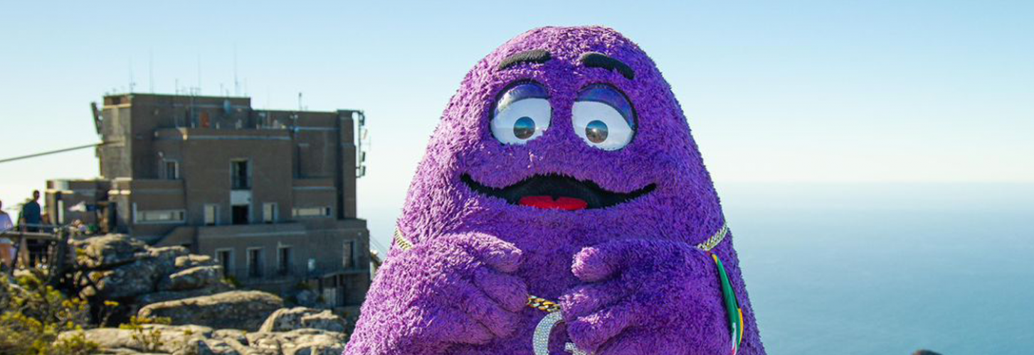Grimace Bids Farewell to South Africa with a Cape Town celebration of Culture, Rugby, and Fun - McDonald's