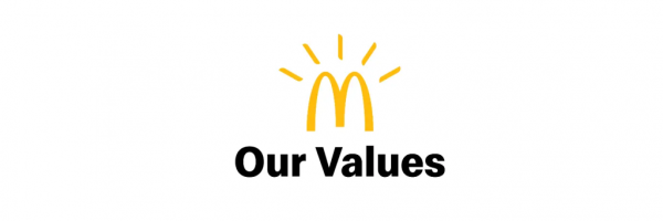 Values In Action-McDonald's