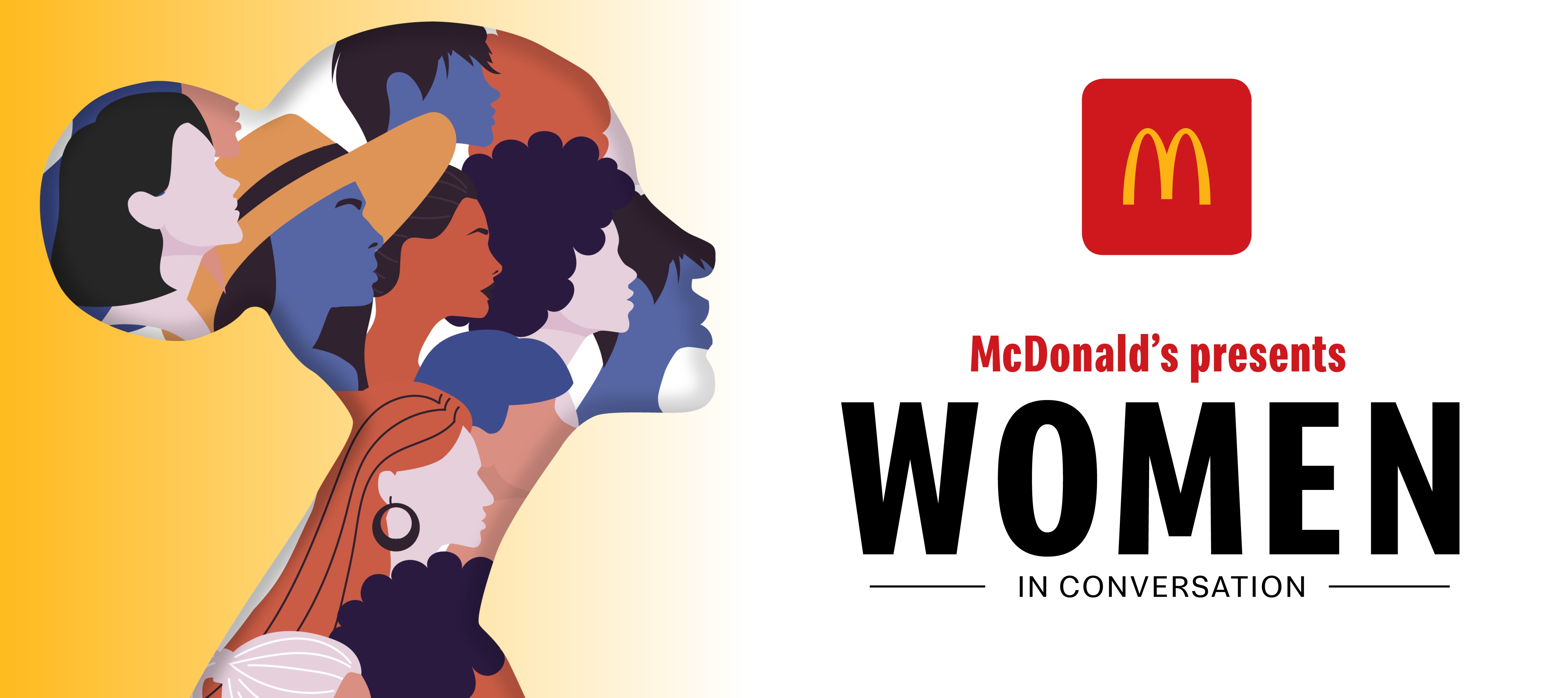 Women in conversation - McDonald's