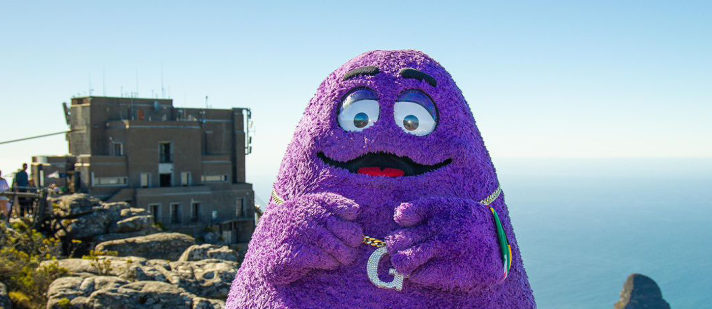 McDonalds-Grimace Bids Farewell to South Africa with a Cape Town celebration of Culture, Rugby, and Fun