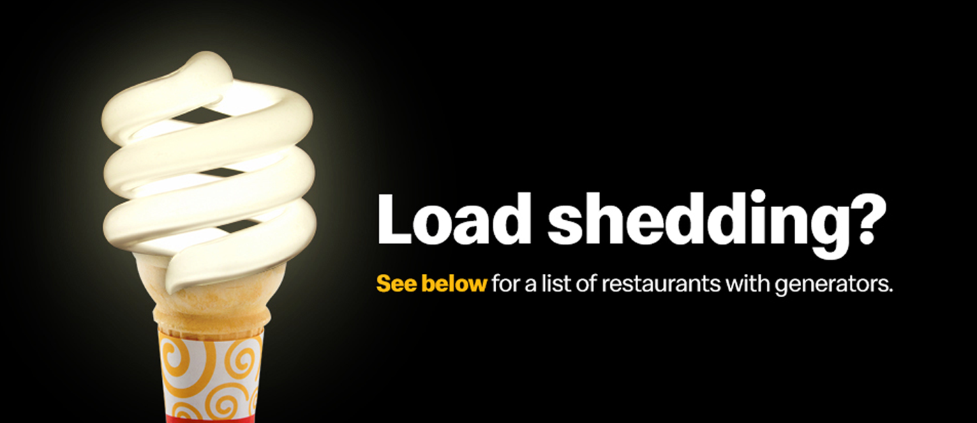 McDonalds-Load Shedding