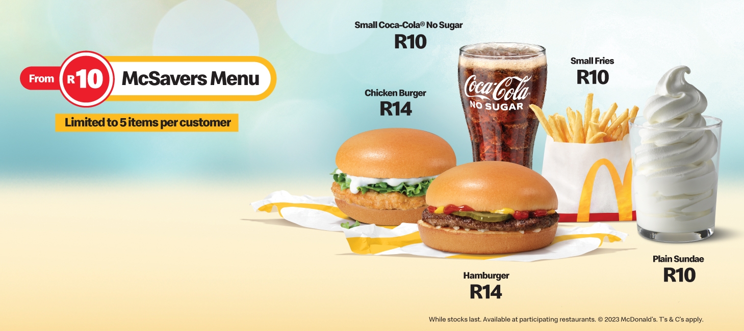 Make happy happen with our new McSavers Menu - McDonald's