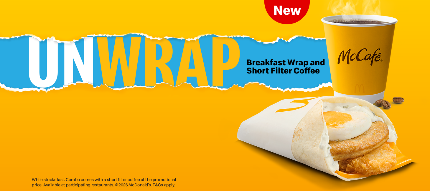 Wake Up. Tap. Unwrap. - McDonald's