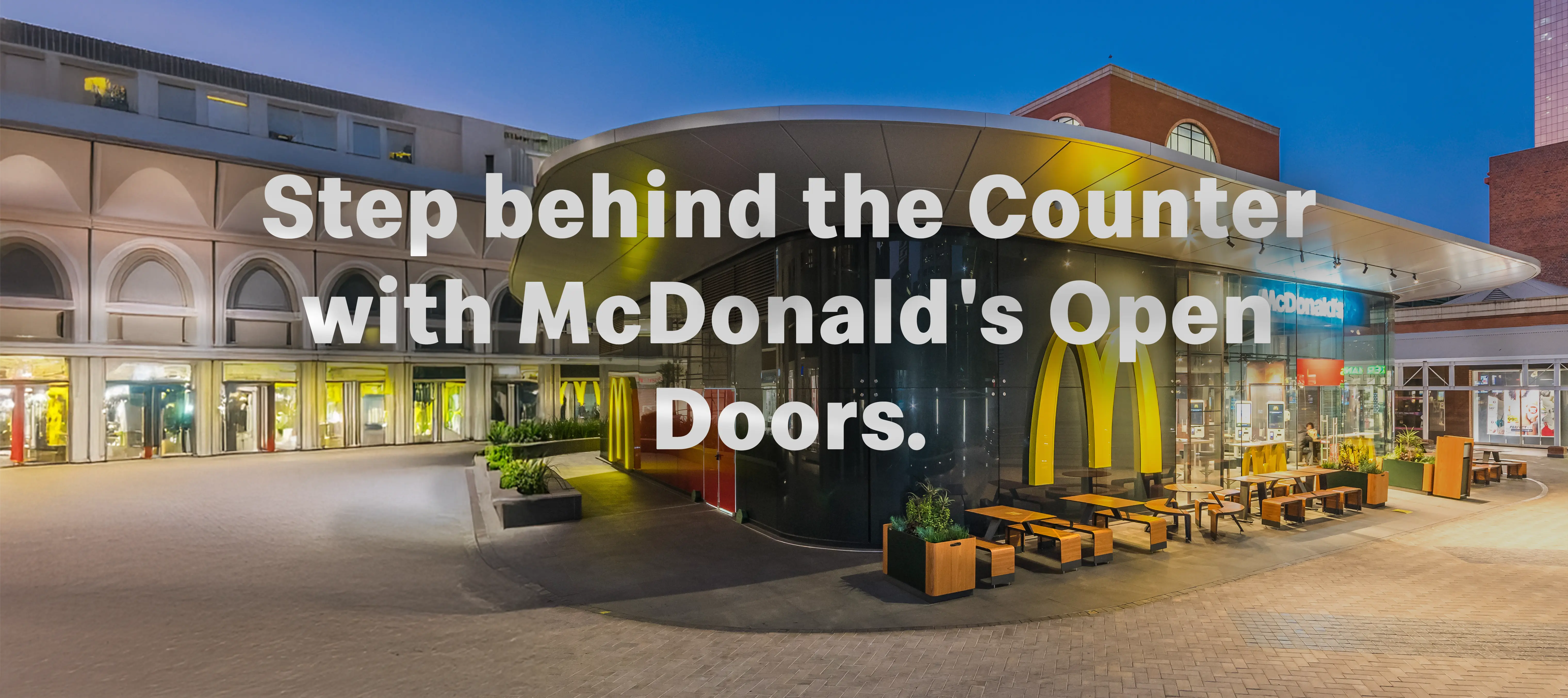 Book Your Open Door - McDonald's