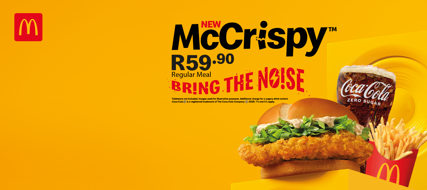 Bring The Noise With The New McCrispy - McDonald's