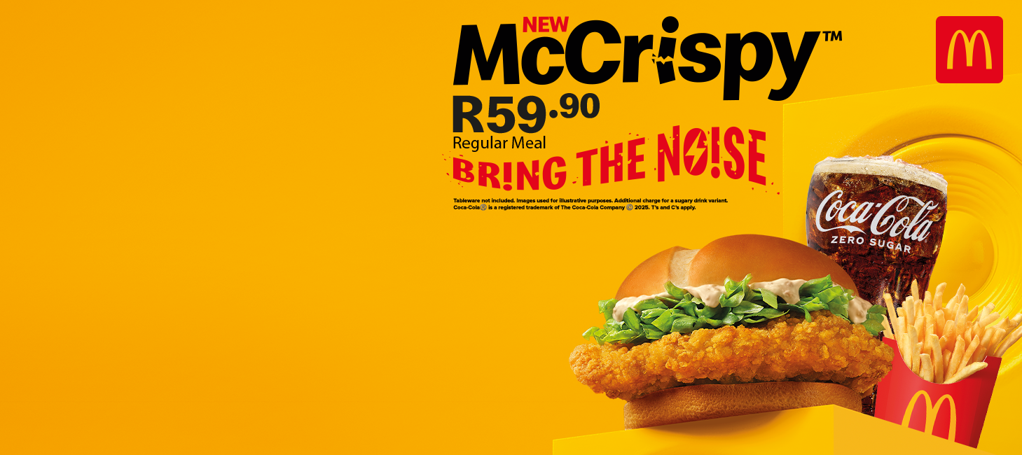 Bring The Noise With The New McCrispy - McDonald's