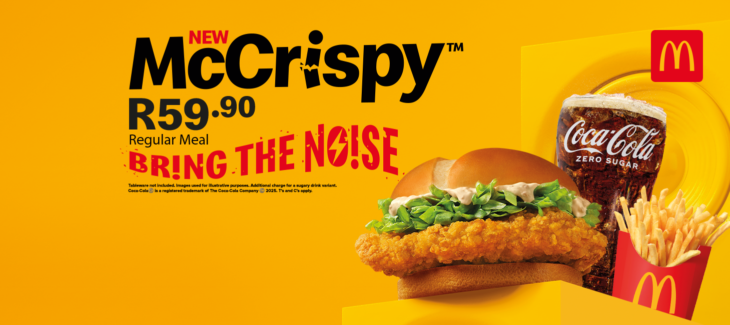 Bring The Noise With The New McCrispy - McDonald's