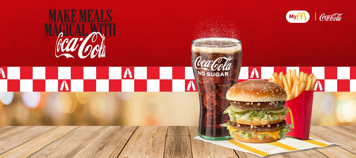 We’re cooking up something exciting with Coca-Cola - McDonald's