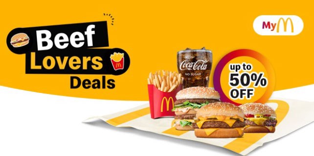 Mouth-watering perfection starts with a beef burger - McDonald's