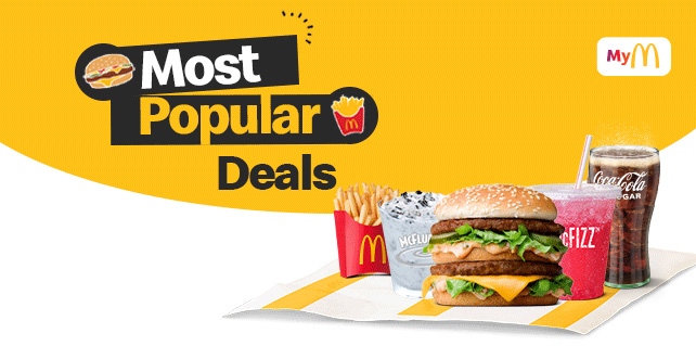 Your most loved deals are waiting for you to redeem them. - McDonald's