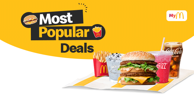 Your most loved deals are waiting for you to redeem them. - McDonald's