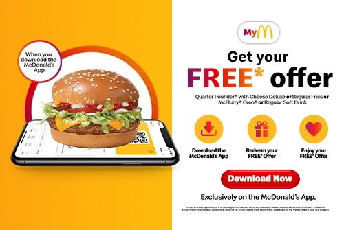 Welcome Offer - McDonald's