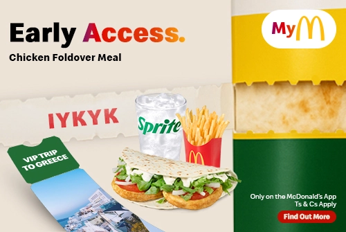 You’re up first  because you’ve got the McDonald’s app - McDonald's