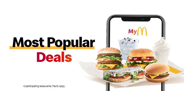 Awesome deals! Are Appening!! 😋📱 - McDonald's