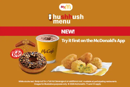 Small bites. Big Kick. Sweet & Savoury. - McDonald's