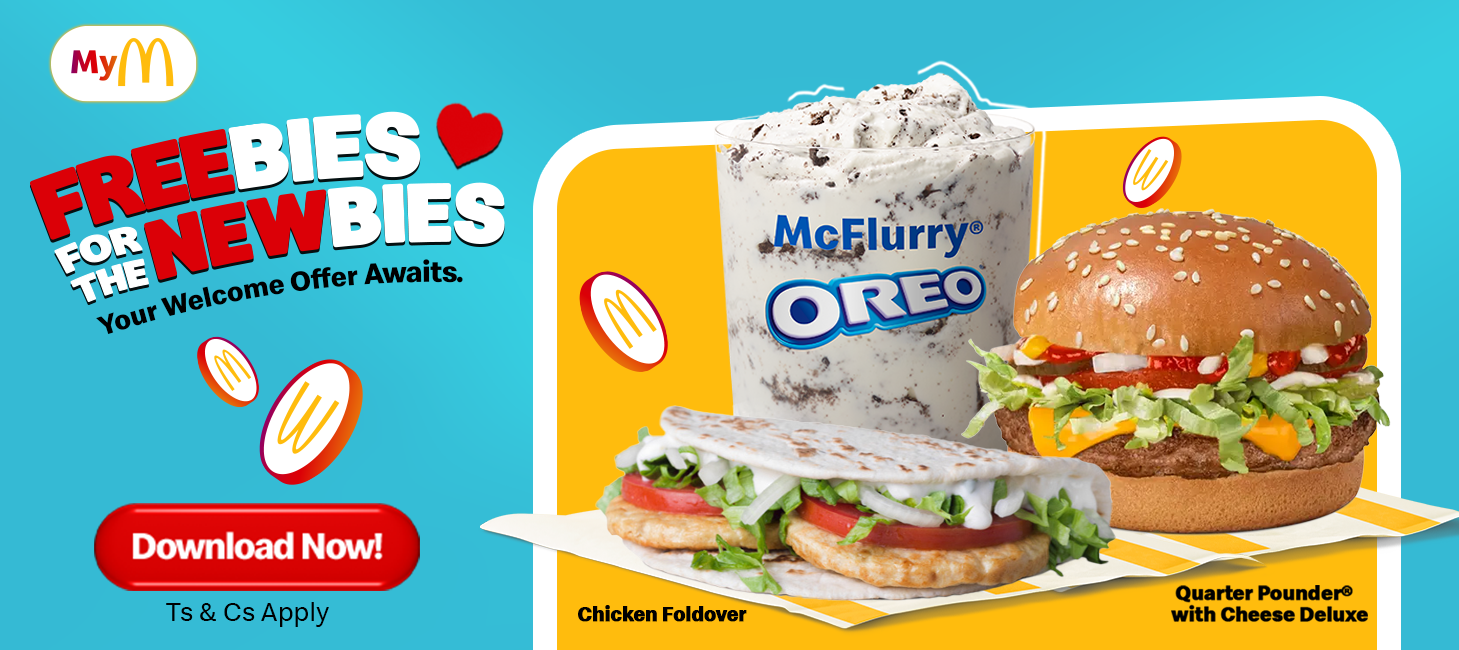 We can't wait to welcome you on the app - McDonald's