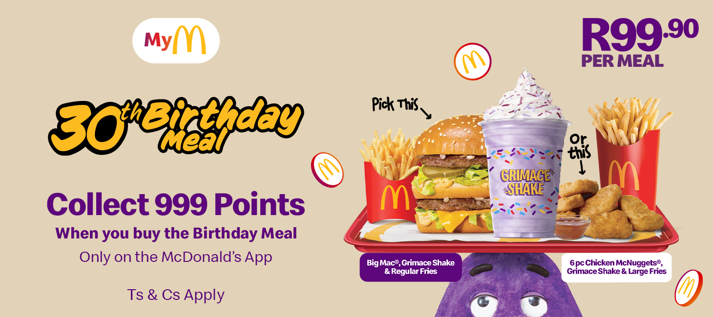 Your Birthday Meal. Your Way. - McDonald's