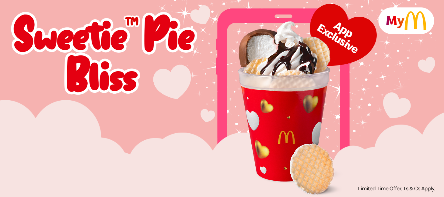 Love is sweet. Sweetie Pie™ - McDonald's
