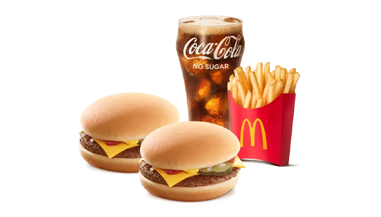 2 Cheeseburger Meal - McDonald's
