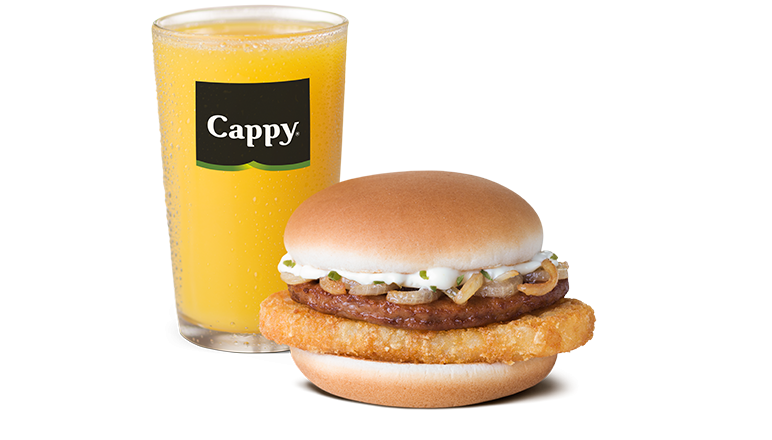 Boerie & Hash Brown Stack with Small Juice - McDonald's