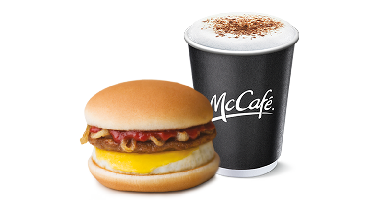 Boerie & Egg with Small Cappuccino - McDonald's