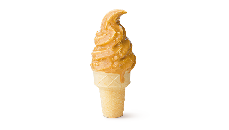 Caramel Dip Cone - McDonald's
