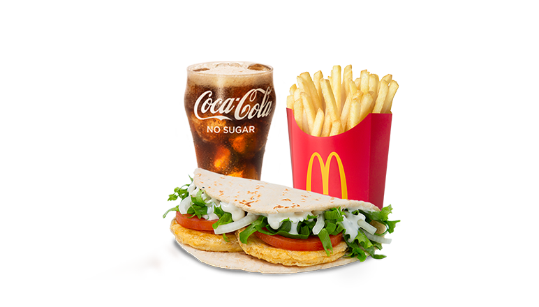 Chicken Foldover Meal - McDonald's