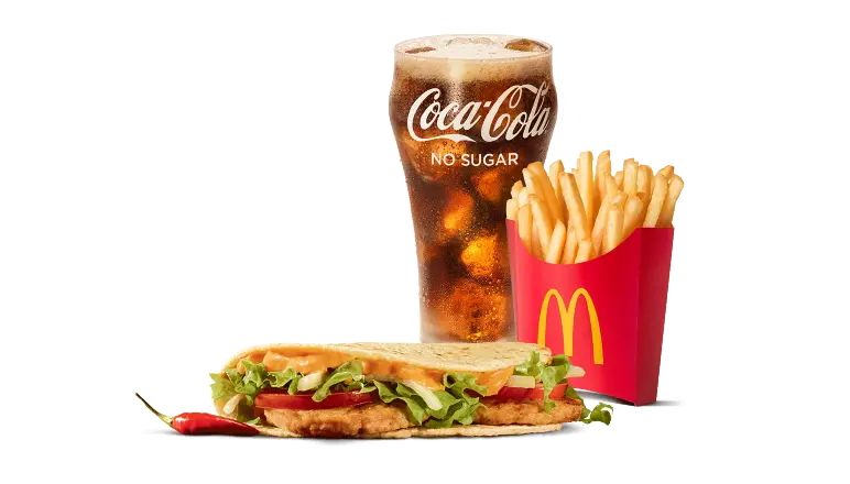 Chicken Foldover Meal - McDonald's