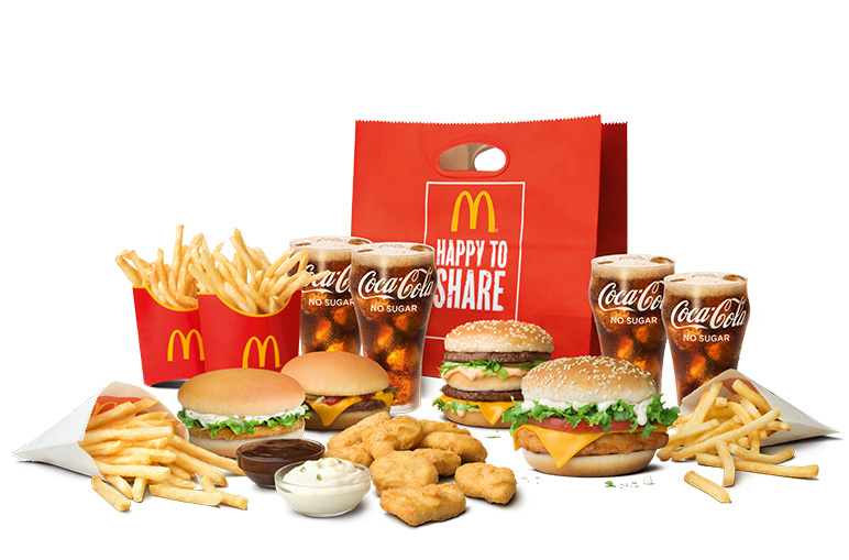 Sharing Mcdonald s