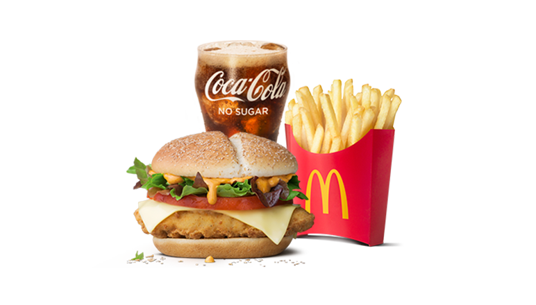 Grand Chicken Spicy Meal - McDonald's