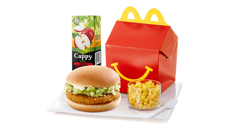 Chicken Burger Happy Meal® with Corn - McDonald's