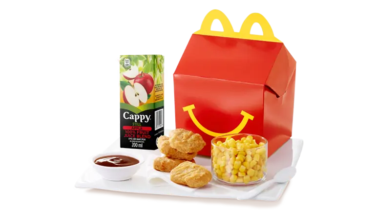 4 Piece Chicken McNuggets® Happy Meal with Corn - McDonald's