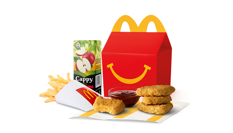 4 Piece Chicken McNuggets® Happy Meal - McDonald's