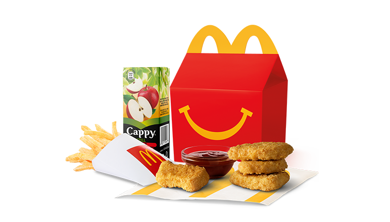 4 Piece Chicken McNuggets® Happy Meal - Mcdonald's