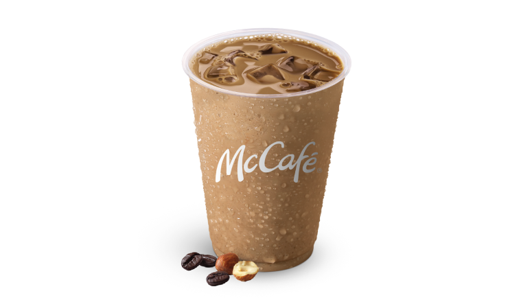 Iced Latte Hazelnut - McDonald's