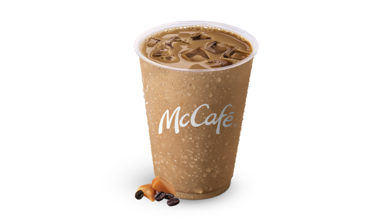 Iced Latte Caramel - McDonald's
