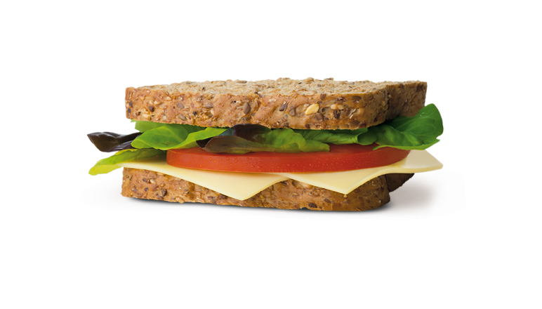 Low GI Cheese and Tomato Sandwich - McDonald's