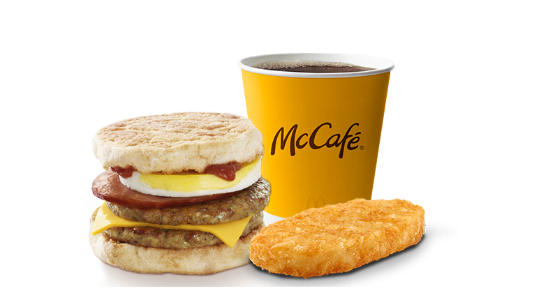 Mega McMuffin® Meal - McDonald's