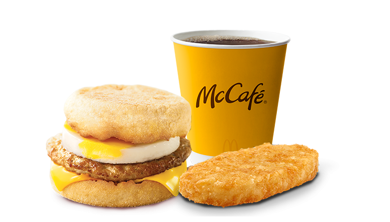 Sausage McMuffin® with egg Meal - McDonald's