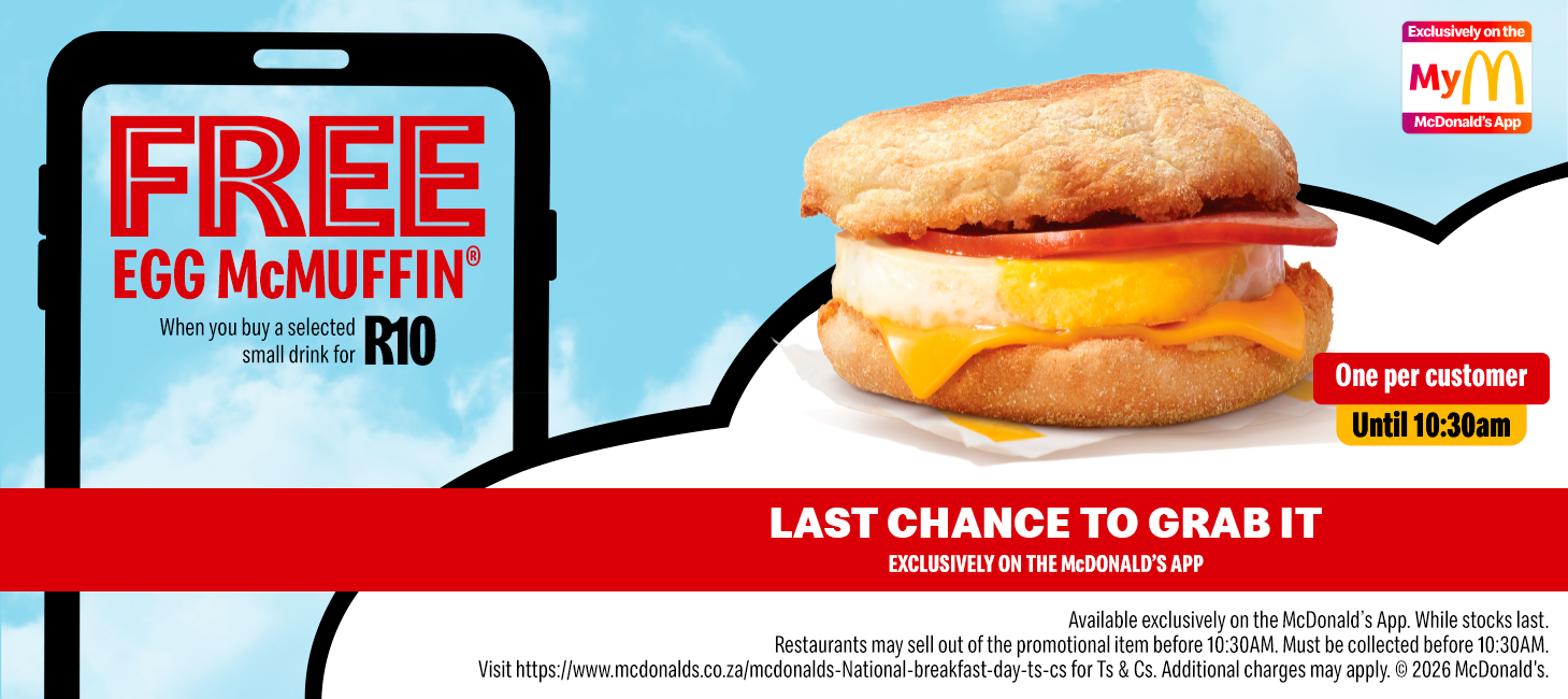 McDonald's Countdown Banner